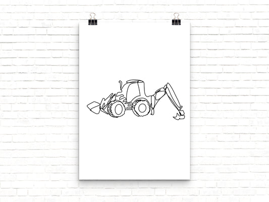 Excavator Car